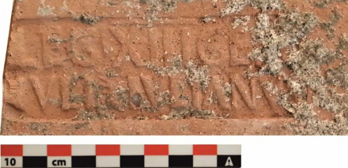 Artefacte de epocă romană: material tegular ștampilat. (4) 